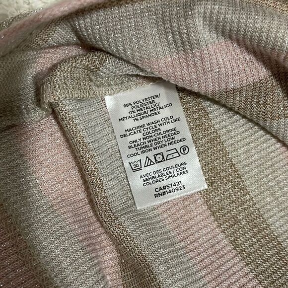 NWT- LOFT - M. Shimmer Turtleneck - Picture 6 of 6